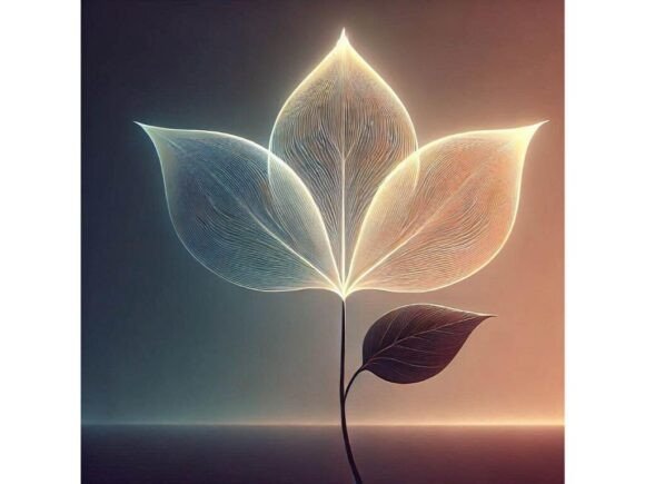 Download A Minimalist Piece of a Single Flower Pe - Premium Resources